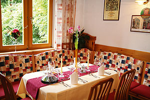 Reggeli �tterem hotel Pacher