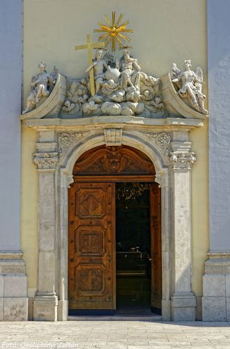 A Belvárosi Plébániatemplomban, Budapesten