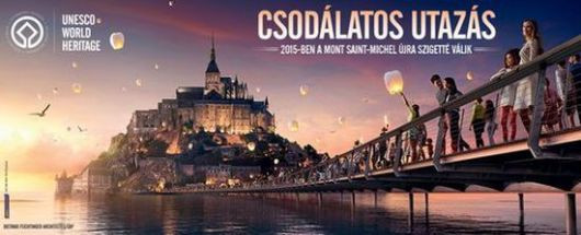 A Mont-Saint-Michel újra szigetté vált A Mont-Saint-Michel újra szigetté vált