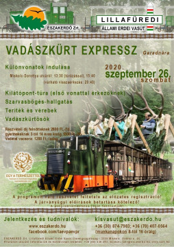 Ismét elindul a Vadászkürt Expressz Ismét elindul a Vadászkürt Expressz