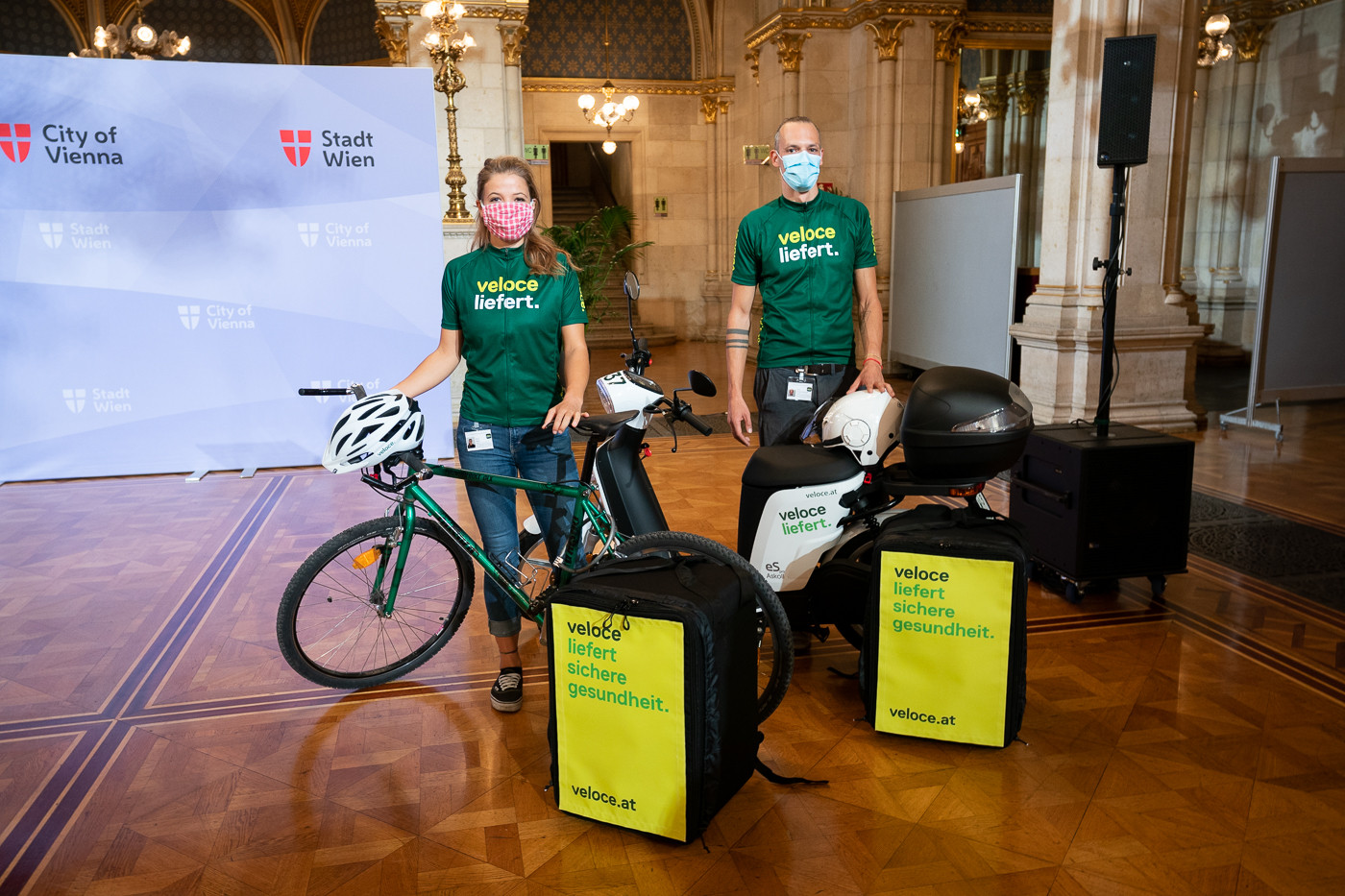 Biciklis tesztfutárokat állít forgalomba Bécs