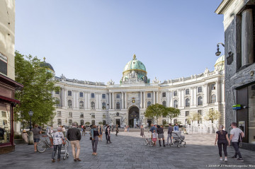 Megújul és zöldebb lesz Bécs egyik legismertebb tere, a Michaelerplatz