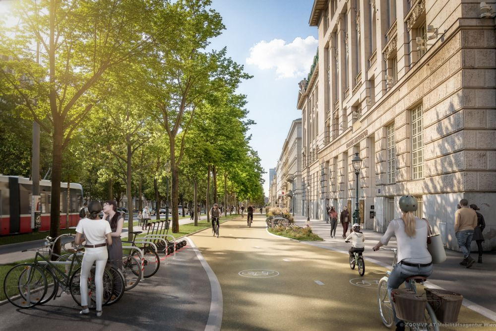 Megújul a bécsi Ring első szakasza Megújul a bécsi Ring első szakasza