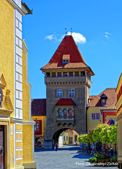 Kőszeg 27 méter magas Hősök Tornya