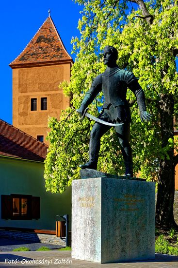 Kőszeg Jurisics Miklós horvát parancsnok szobra