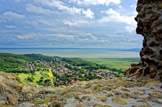 Szigliget vár és Balaton