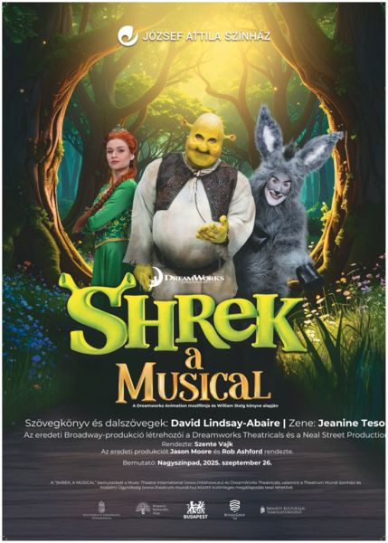 Bálint Ádám is Szamárrá válik a „Shrek, a Musical”-ban!