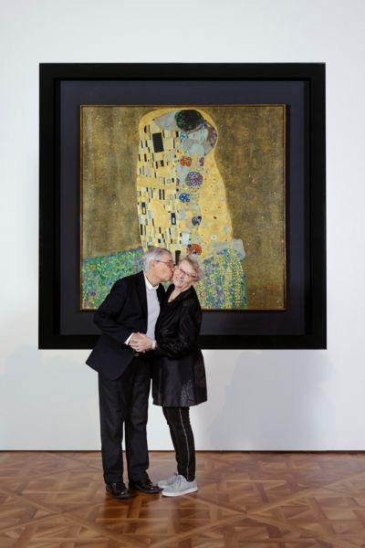 Csókra hív a bécsi Belvedere Csókra hív a bécsi Belvedere