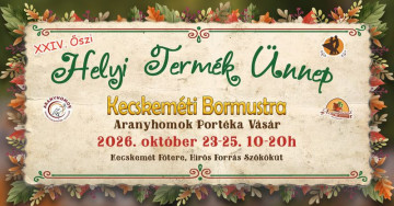 Őszi ízek, kunsági borok és hagyományok Kecskemét főterén
